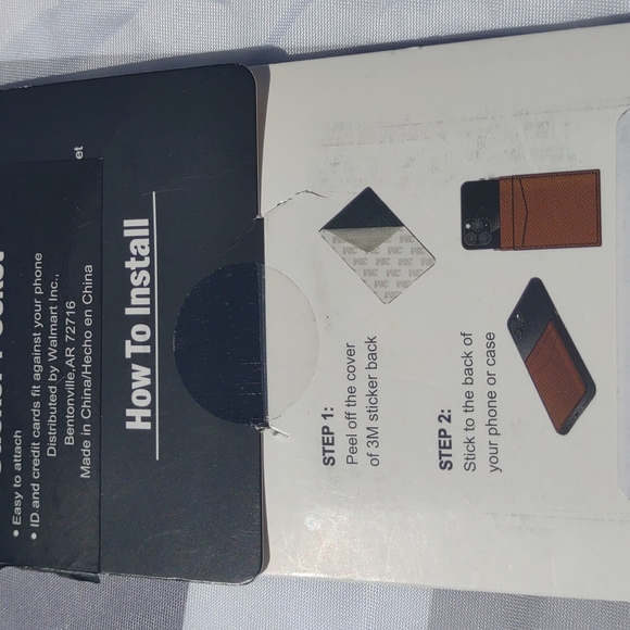 New Cell Phone Holder Sticker Pocket for Smart phone - Picture 5 of 5
